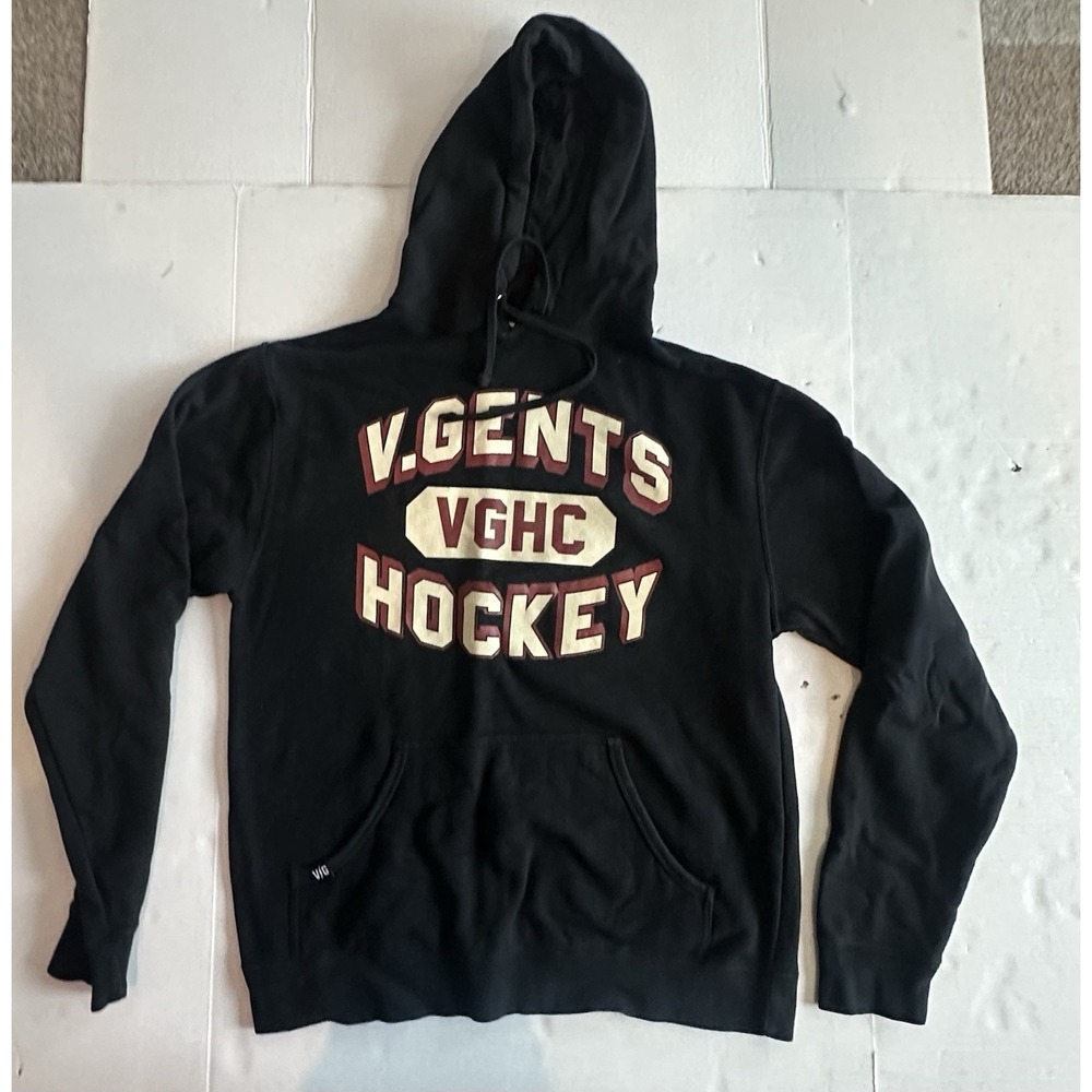 Violent Gentlemen V Gents VGHC Hockey Sweatshirt Mens Black Size Large